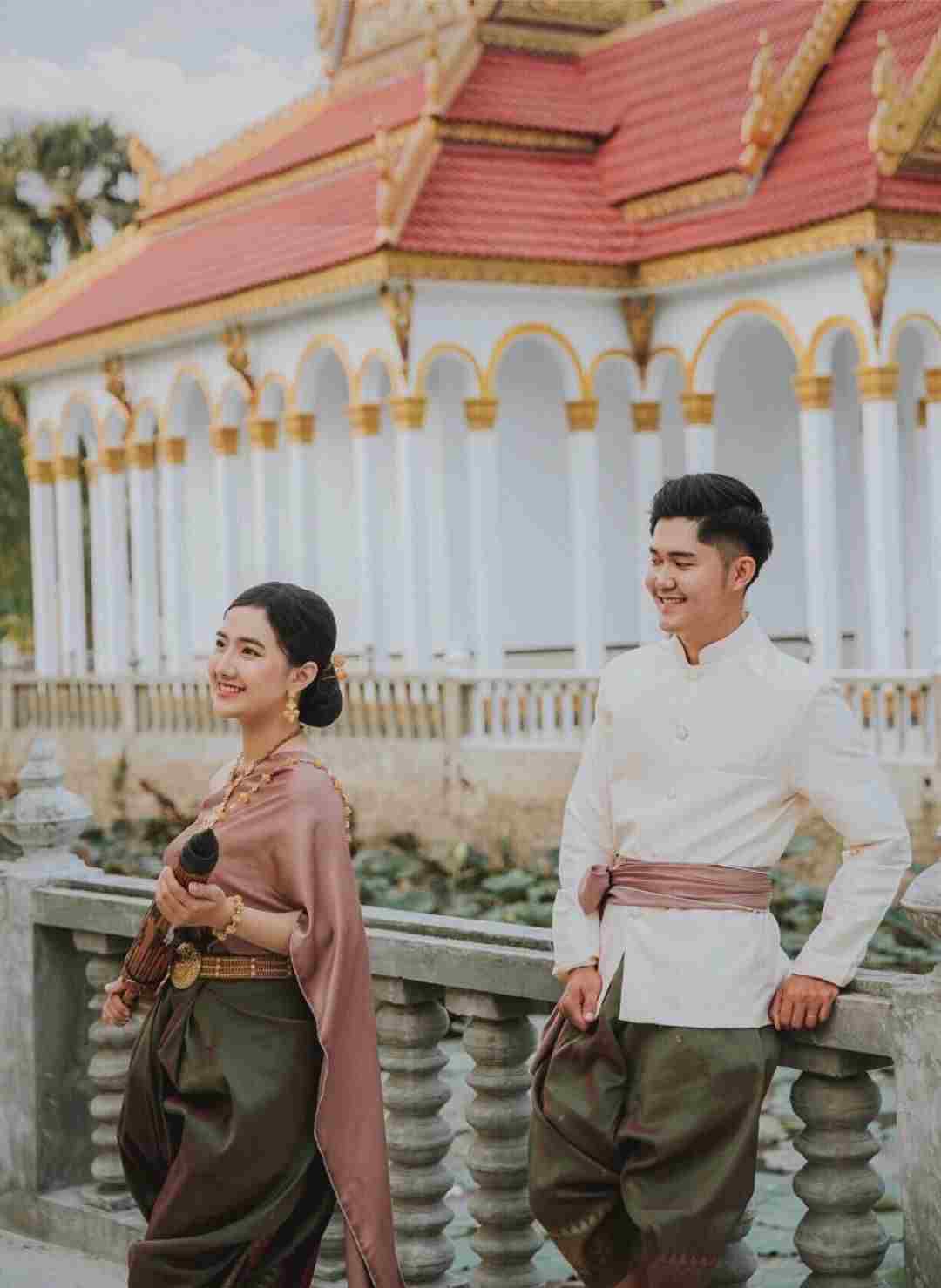Chất liệu và cách trang phục Khmer  làm như thế nào?